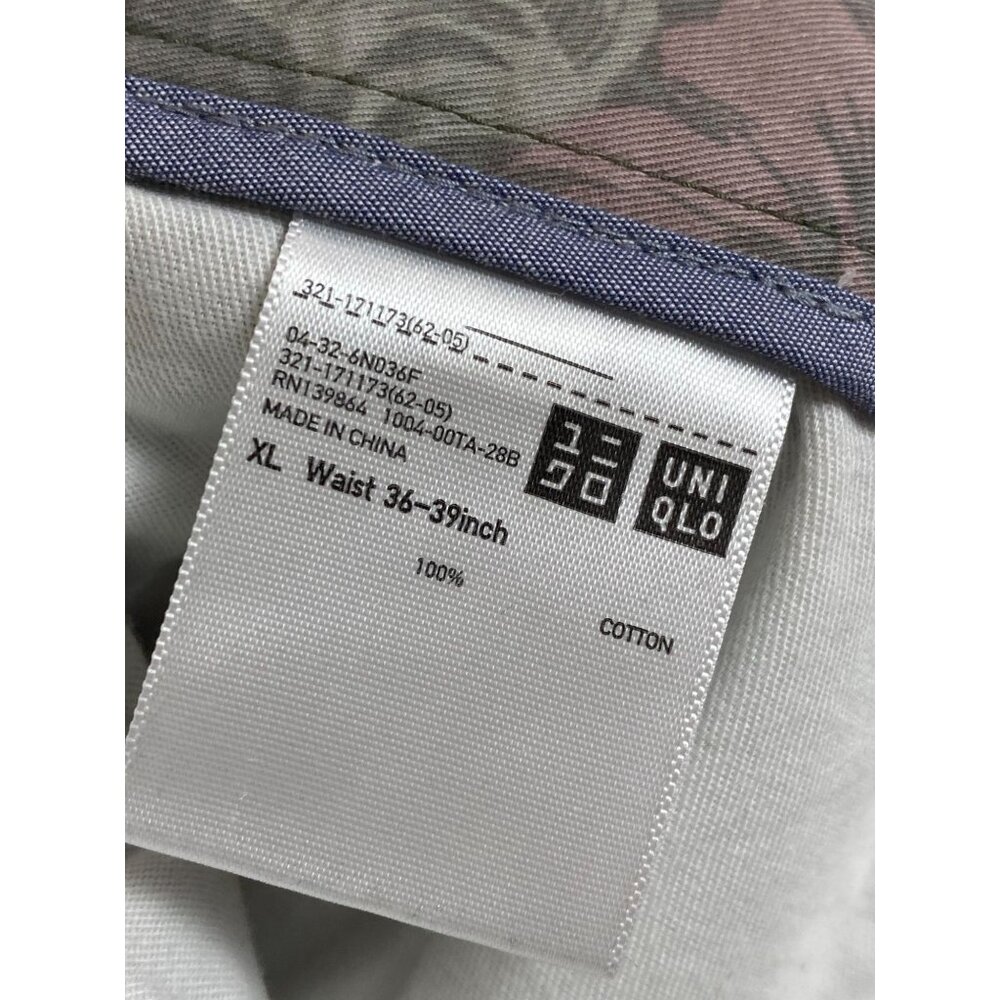 UNIQLO Floral Mens Chino Shorts size XL Hawaiian Vacation Casual Cruise Resort - Picture 3 of 16